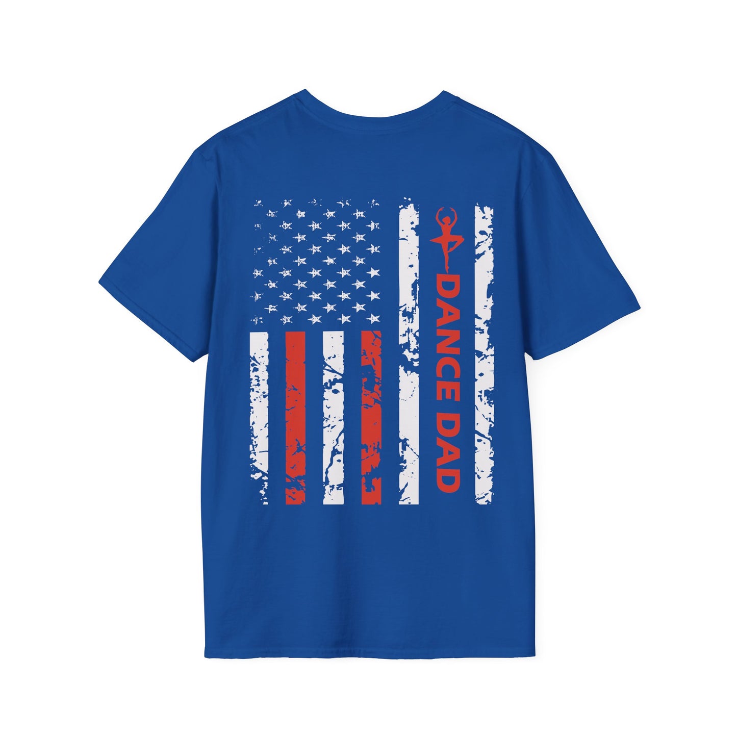 Dance Dad American Flag T-Shirt