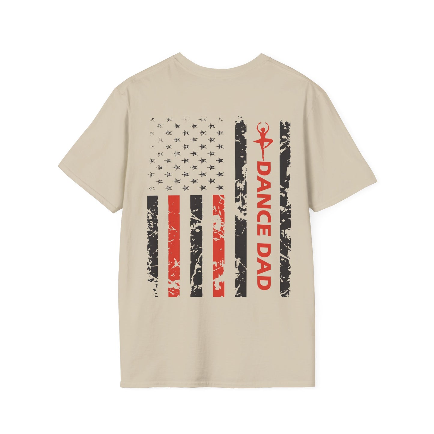 Dance Dad American Flag T-Shirt