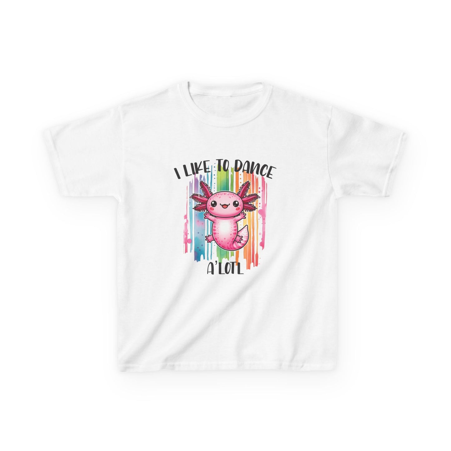 I Like to Dance A'Lotl Kids T-Shirt