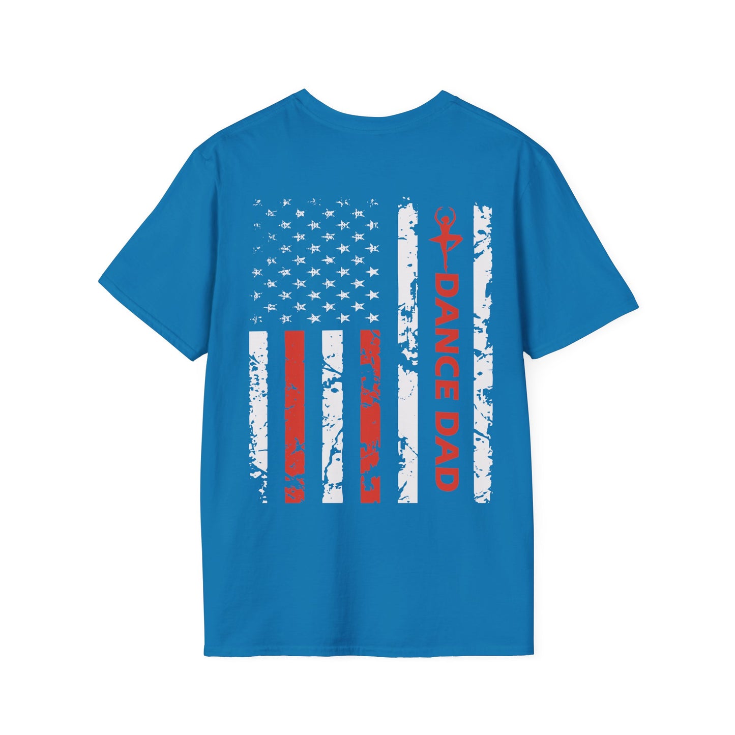 Dance Dad American Flag T-Shirt