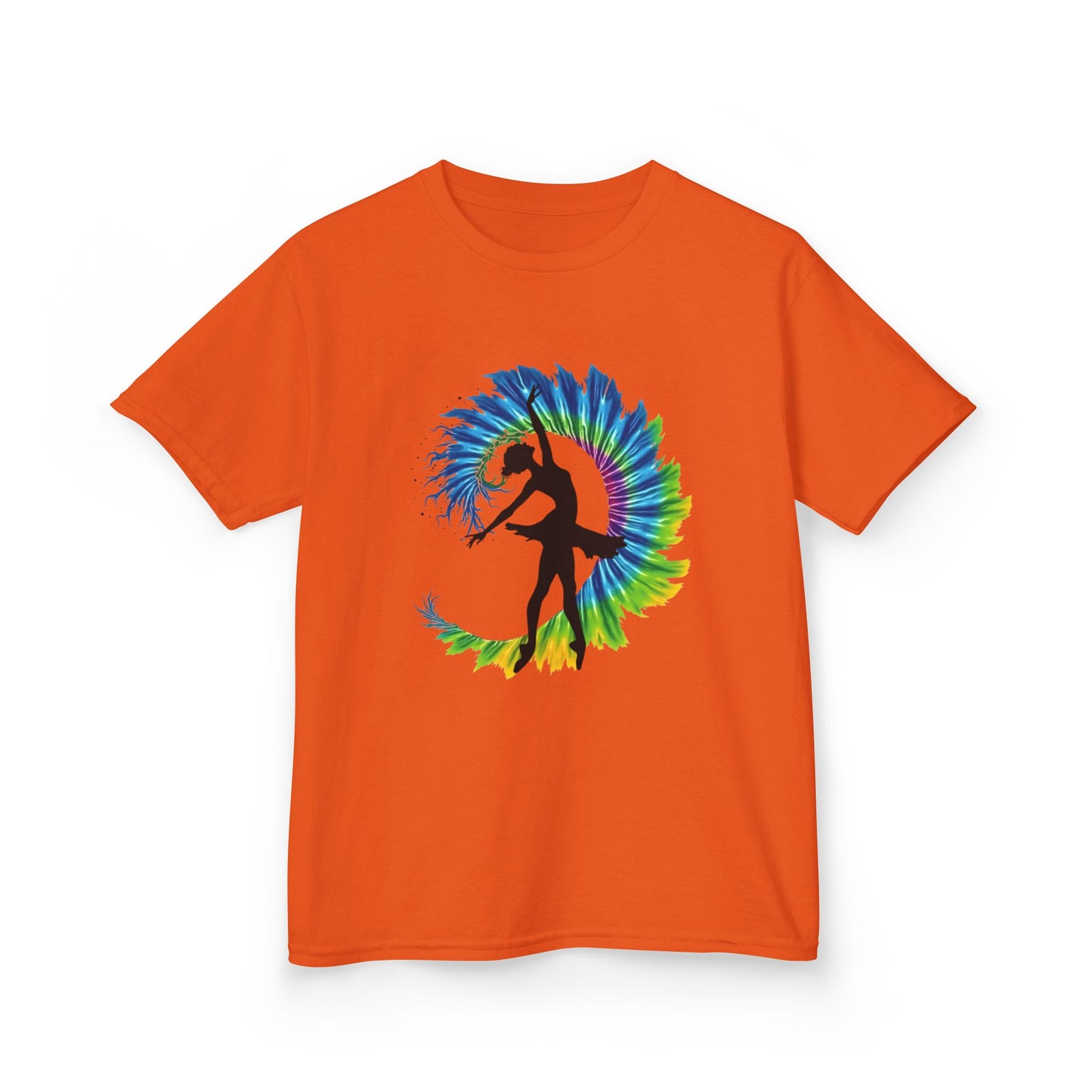 Ballerina Tie Dye Kids T-Shirt