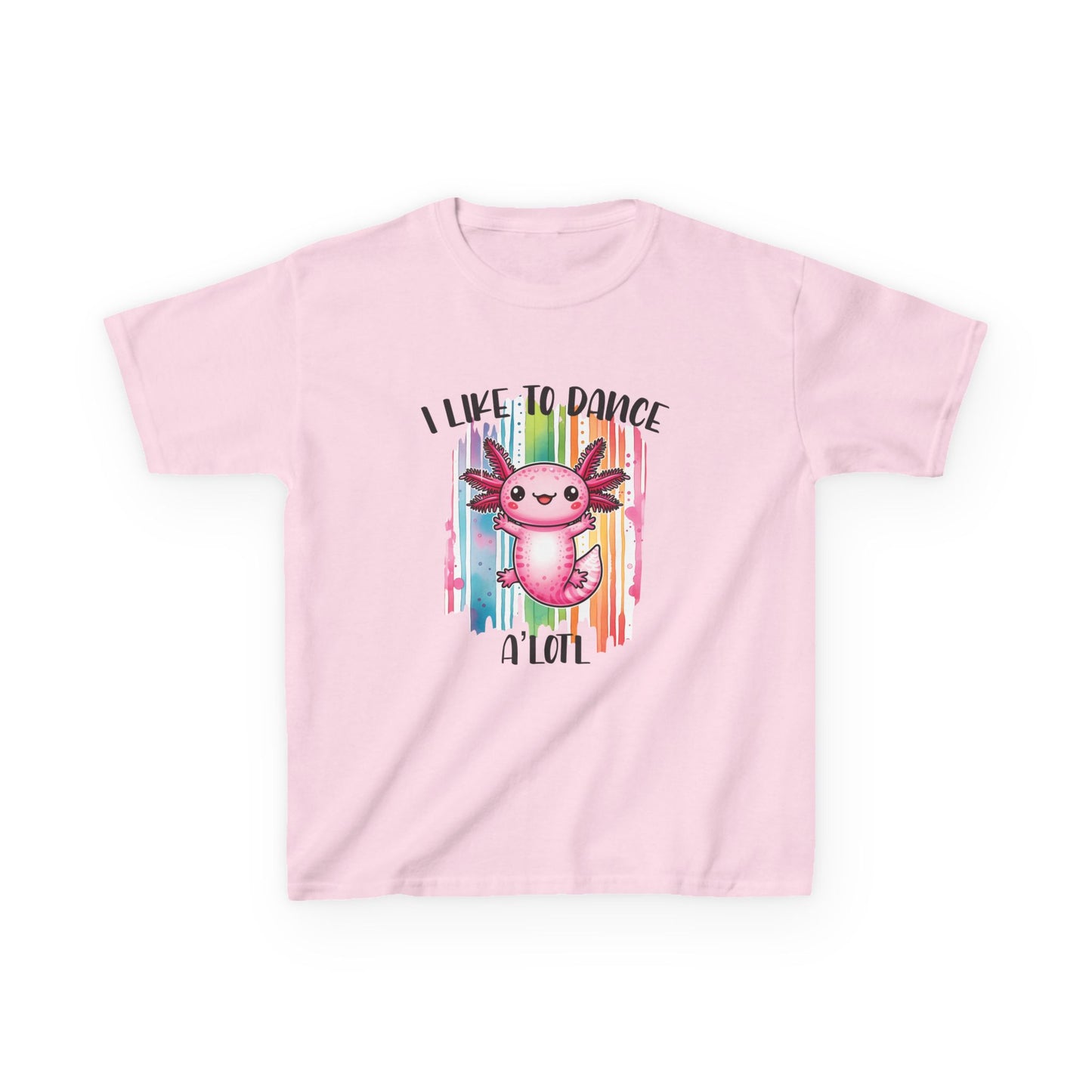 I Like to Dance A'Lotl Kids T-Shirt