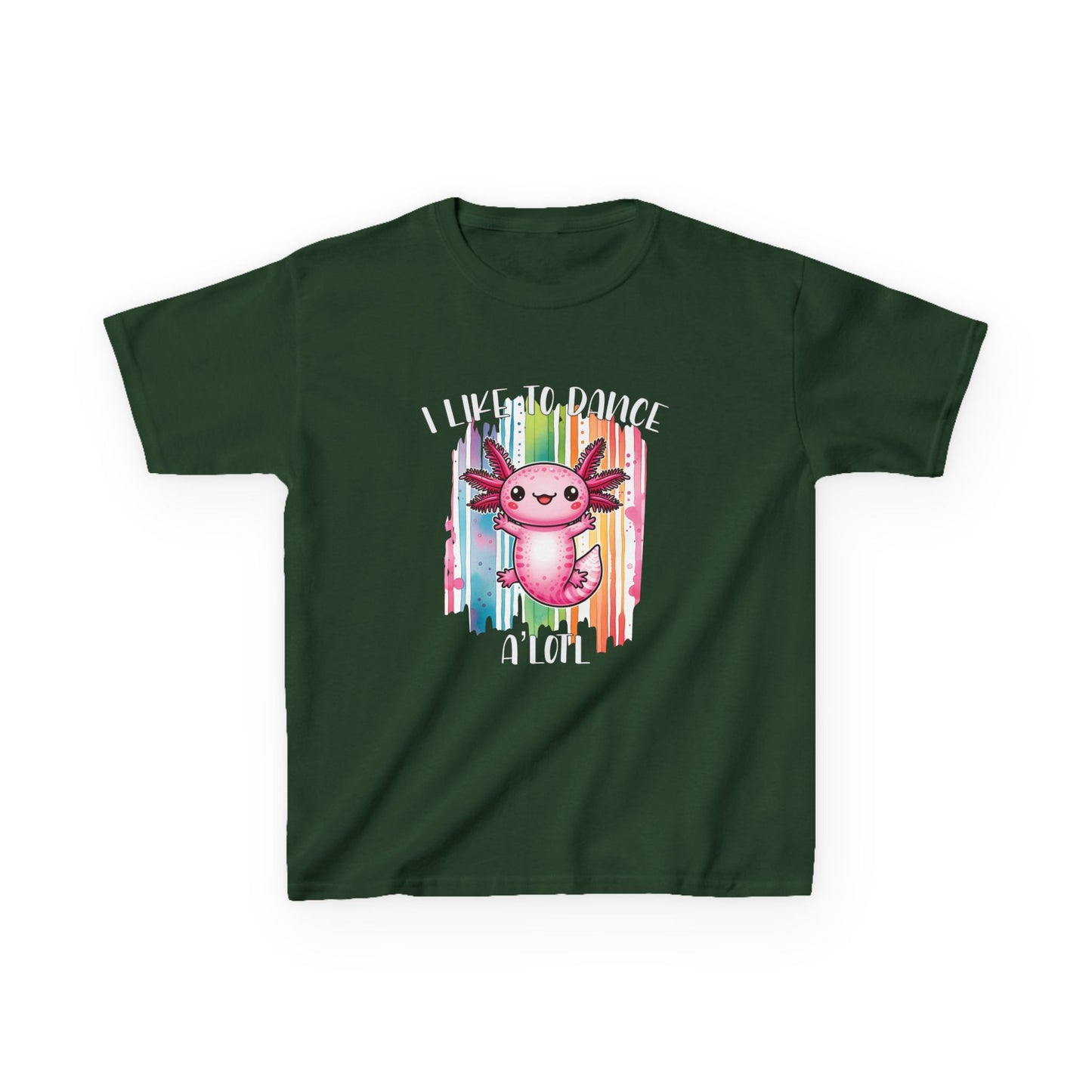 I Like to Dance A'Lotl Kids T-Shirt