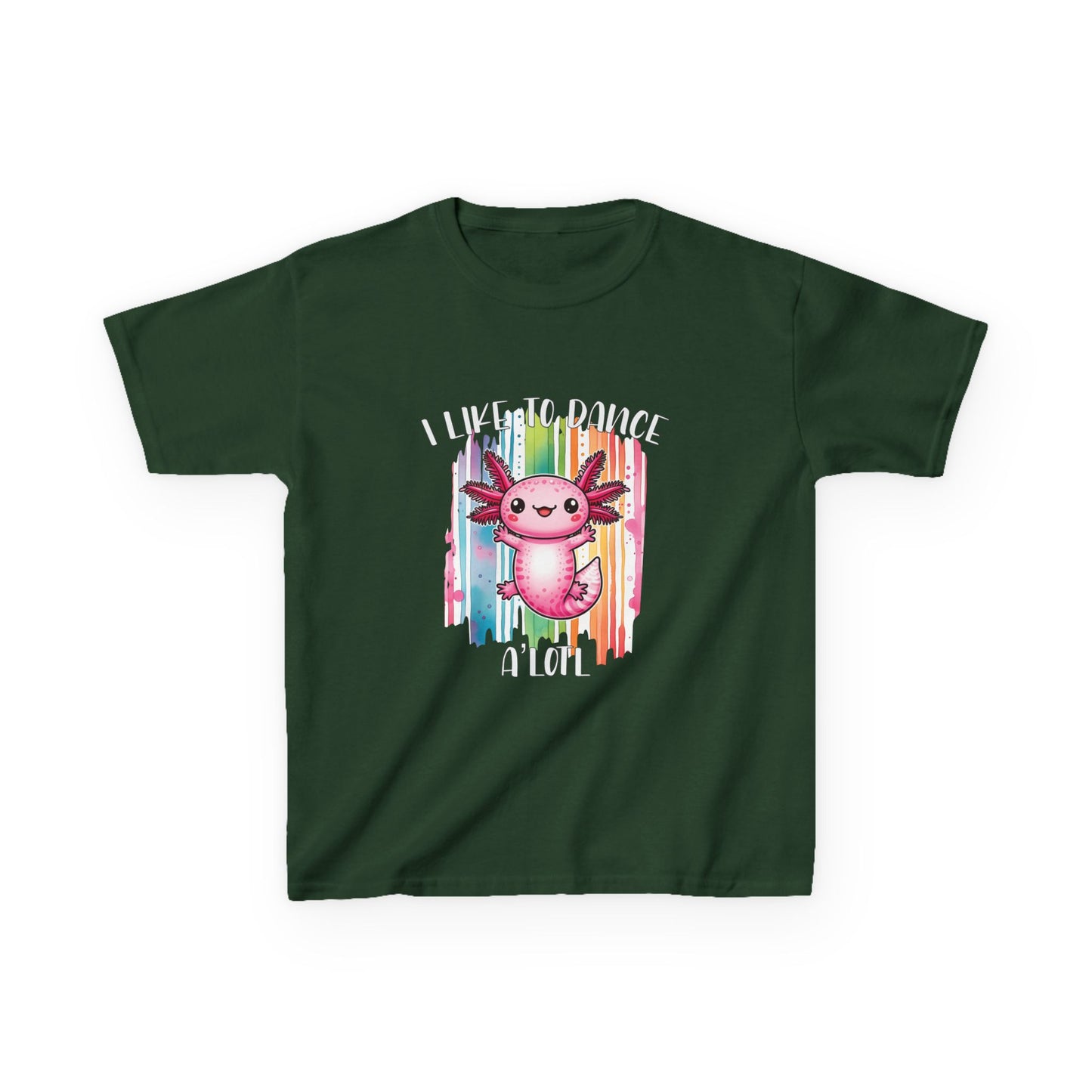 I Like to Dance A'Lotl Kids T-Shirt