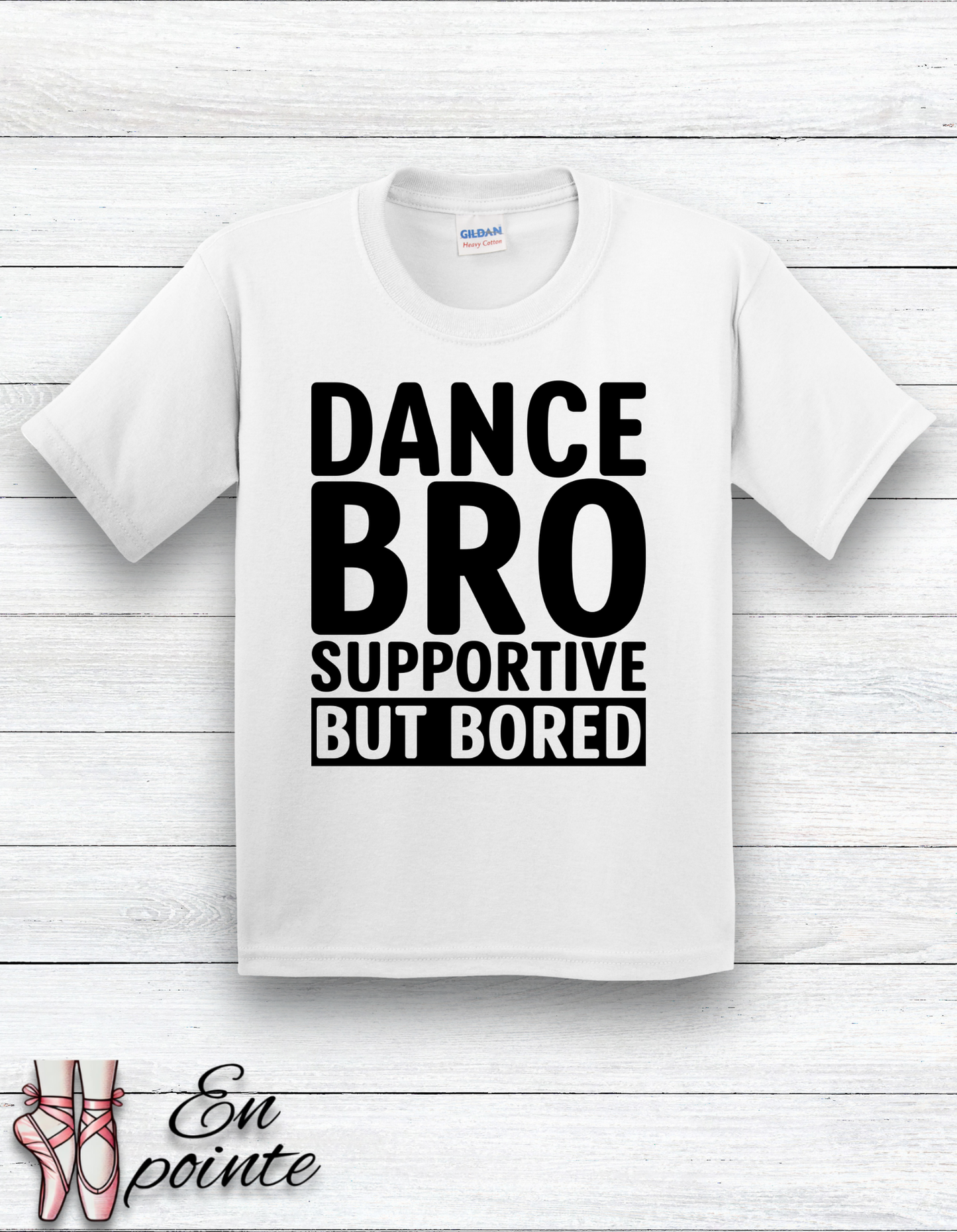 Dance Bro Supportive But Bored Kids T-Shirt