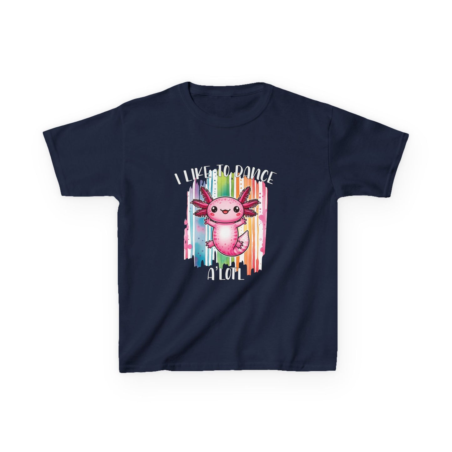 I Like to Dance A'Lotl Kids T-Shirt