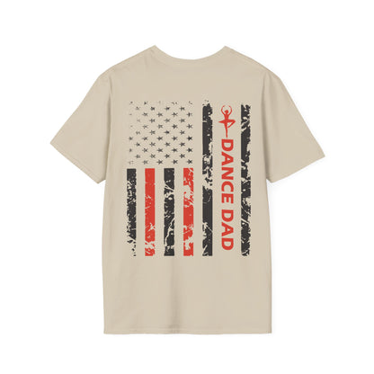 Dance Dad American Flag T-Shirt