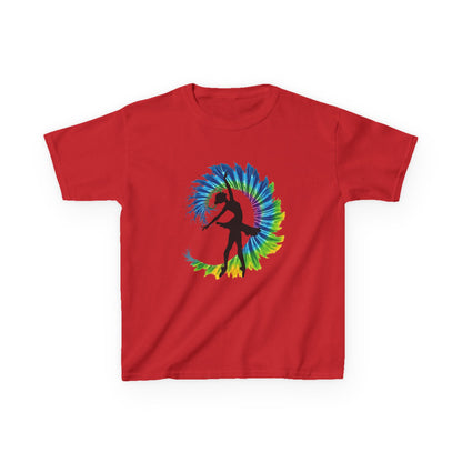 Ballerina Tie Dye Kids T-Shirt