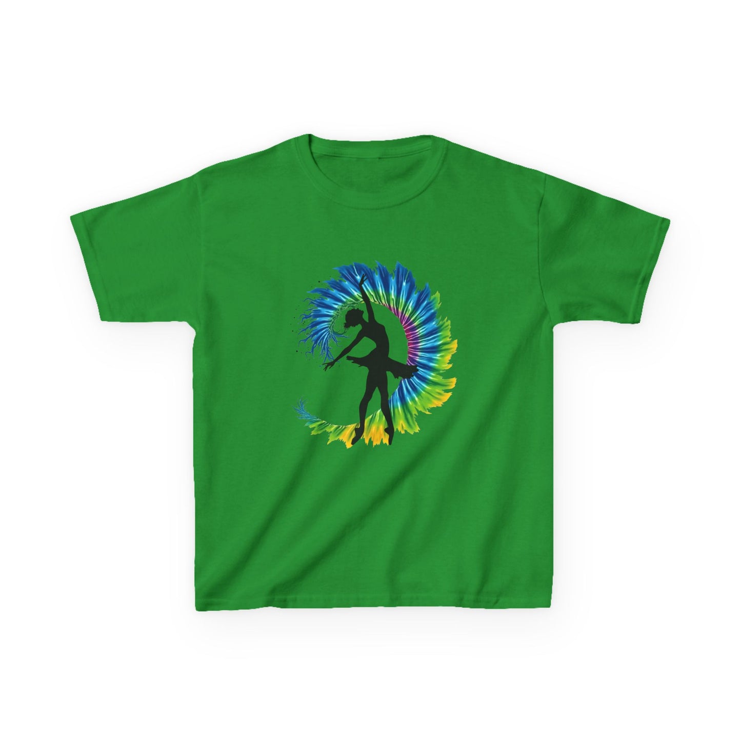 Ballerina Tie Dye Kids T-Shirt