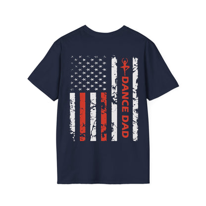 Dance Dad American Flag T-Shirt