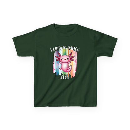 I Like to Dance A'Lotl Kids T-Shirt