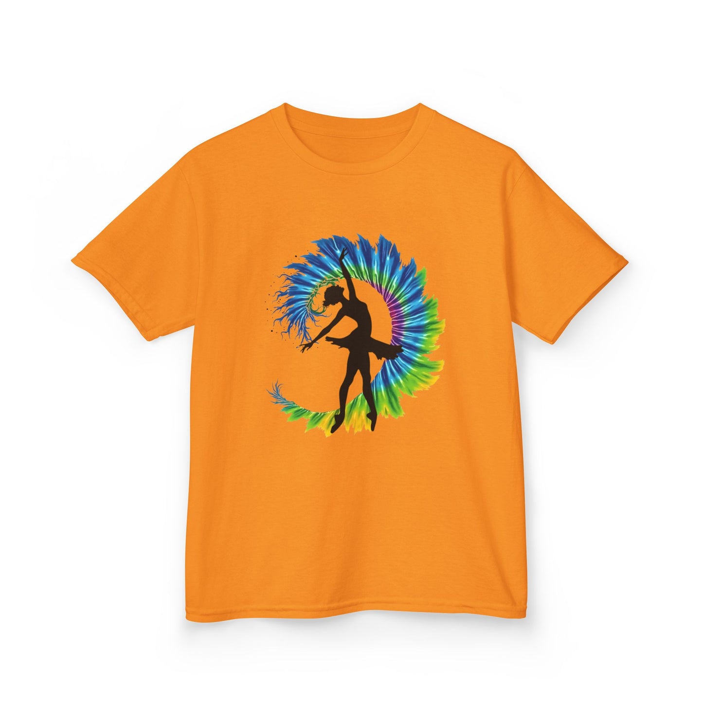 Ballerina Tie Dye Kids T-Shirt