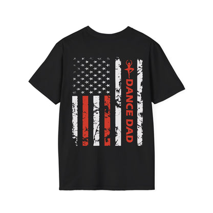 Dance Dad American Flag T-Shirt