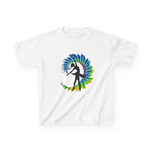 Ballerina Tie Dye Kids T-Shirt