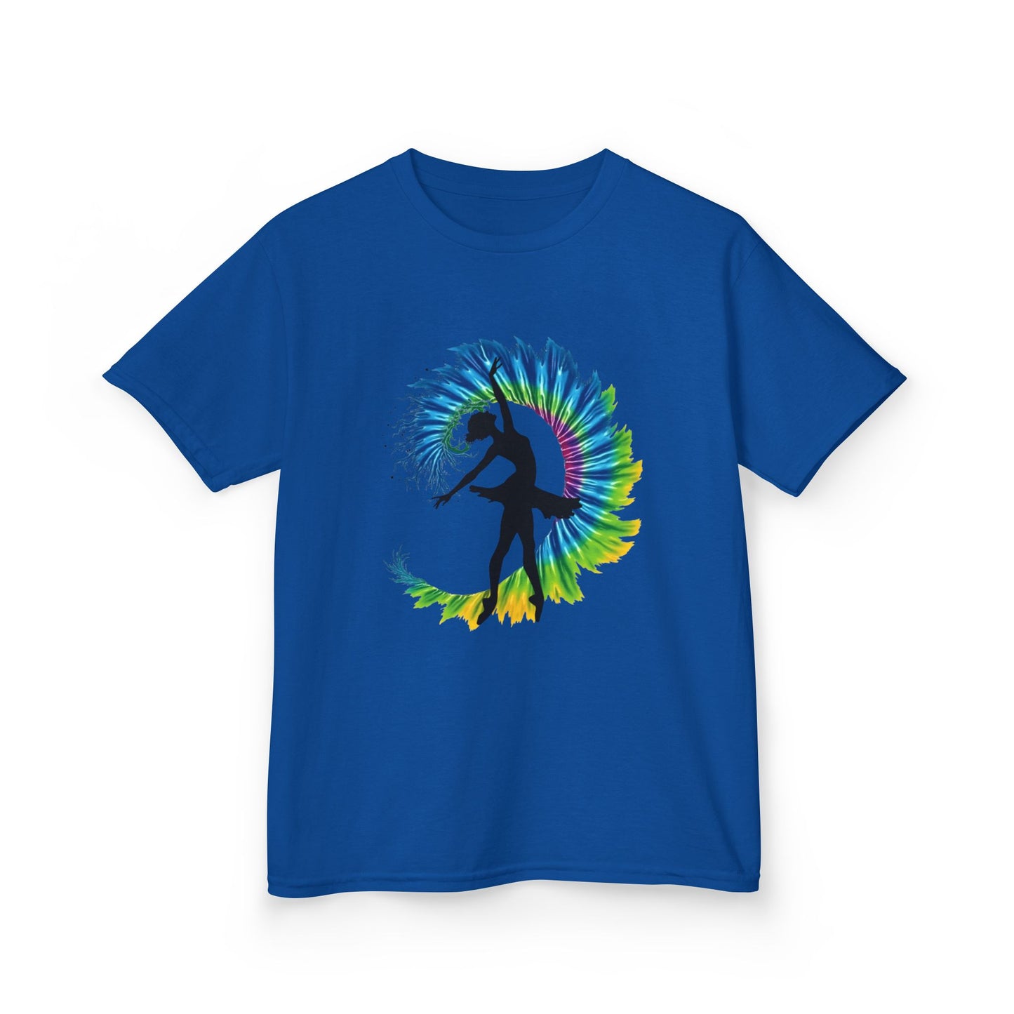 Ballerina Tie Dye Kids T-Shirt