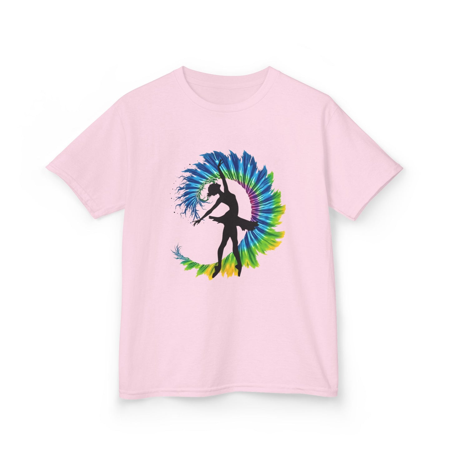 Ballerina Tie Dye Kids T-Shirt