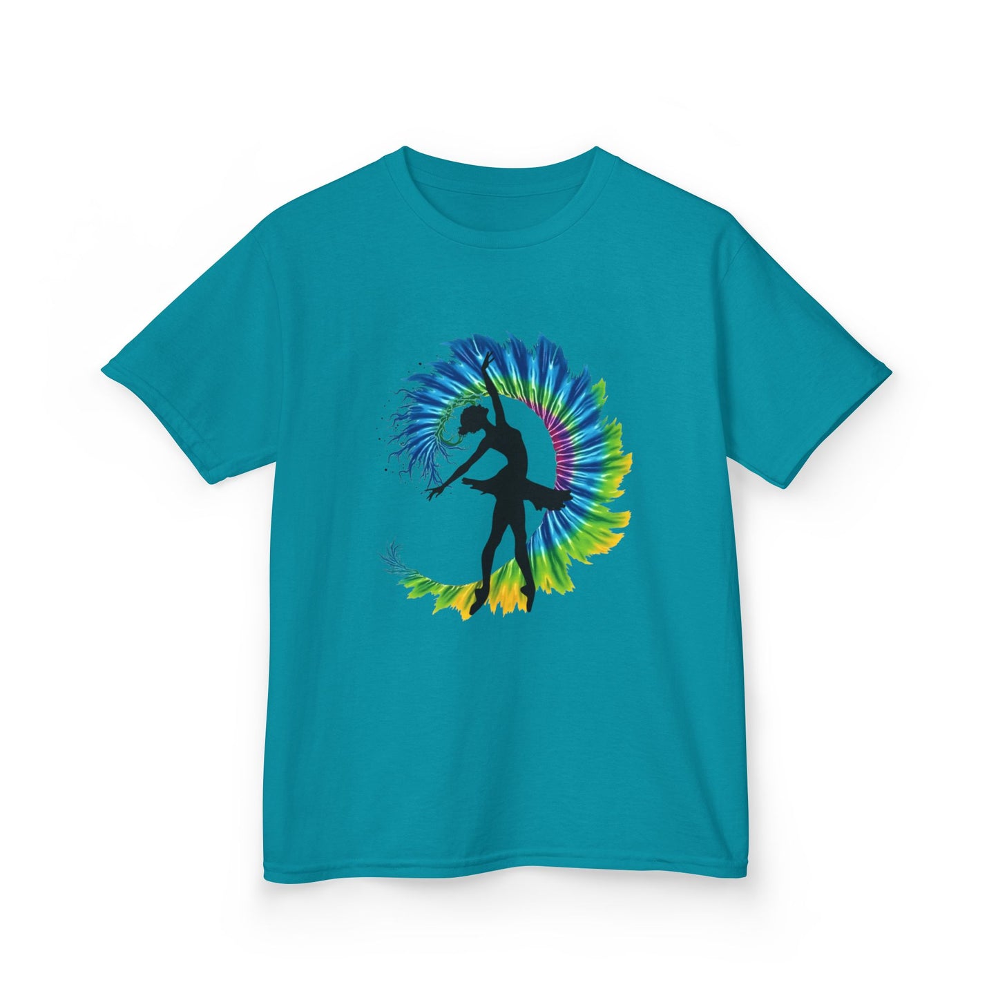 Ballerina Tie Dye Kids T-Shirt