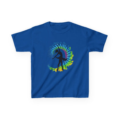 Ballerina Tie Dye Kids T-Shirt