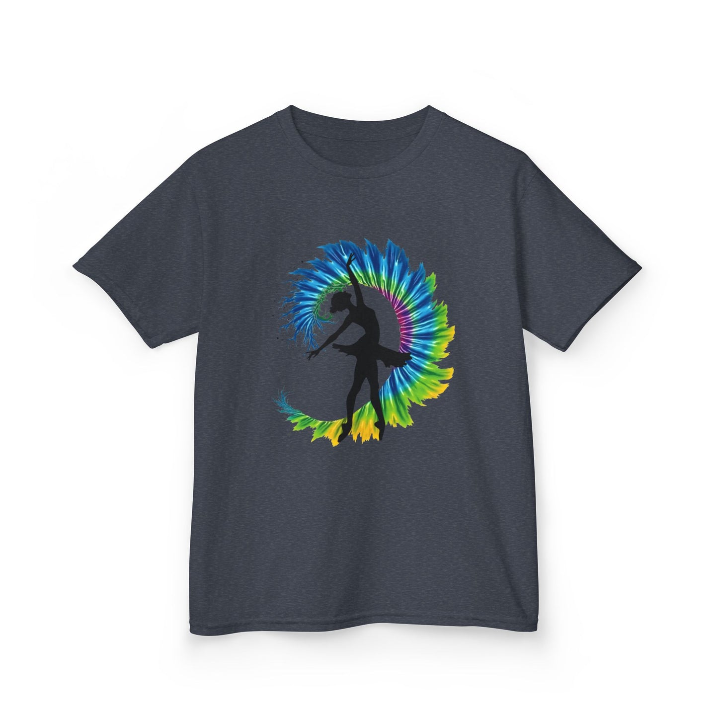 Ballerina Tie Dye Kids T-Shirt