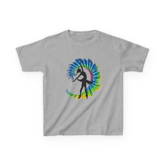 Ballerina Tie Dye Kids T-Shirt
