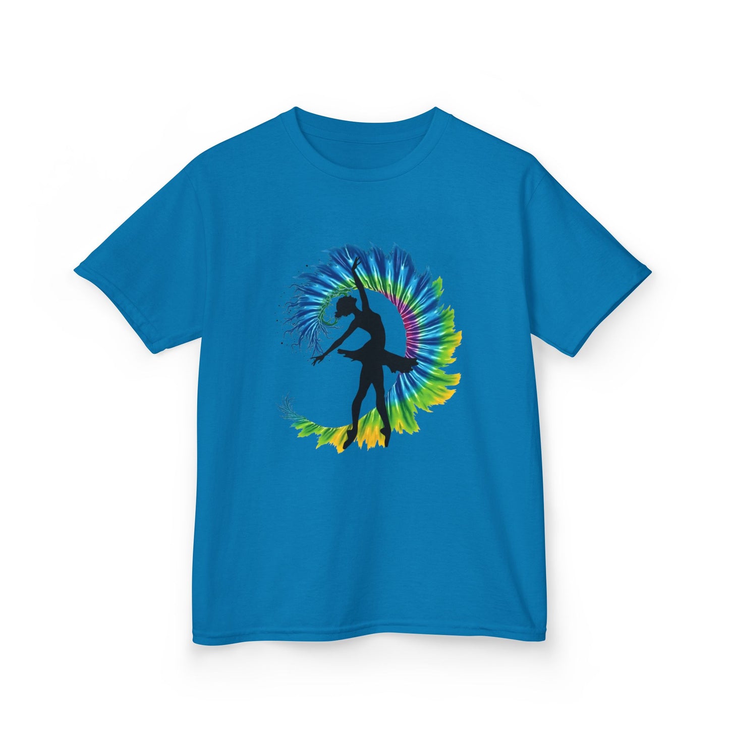 Ballerina Tie Dye Kids T-Shirt