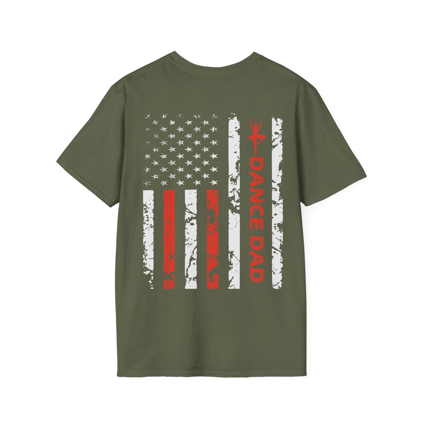 Dance Dad American Flag T-Shirt