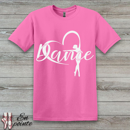 Ballerina w/ Ribbon Heart T-Shirt