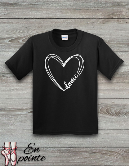 Dance Heart Kids T-Shirt