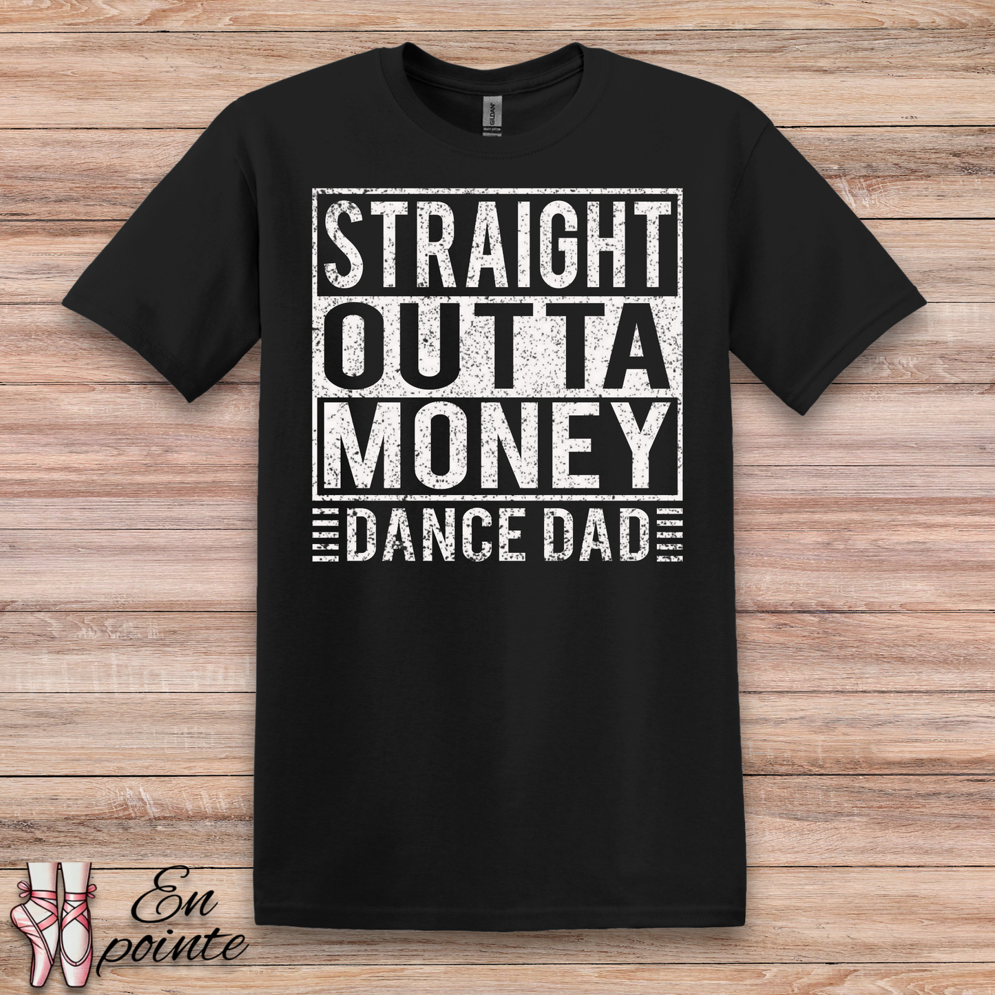 Straight Outta Money Dance Dad T-Shirt