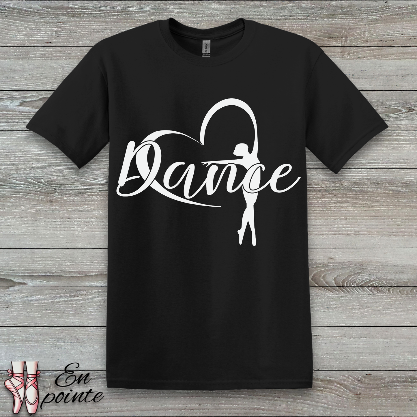 Ballerina w/ Ribbon Heart T-Shirt
