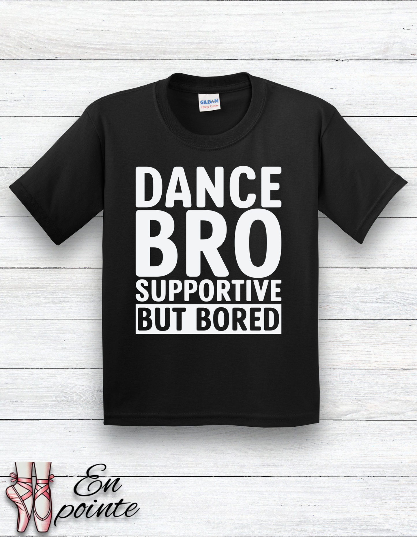 Dance Bro Supportive But Bored Kids T-Shirt