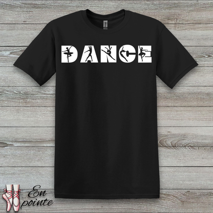 Dance Font T-Shirt