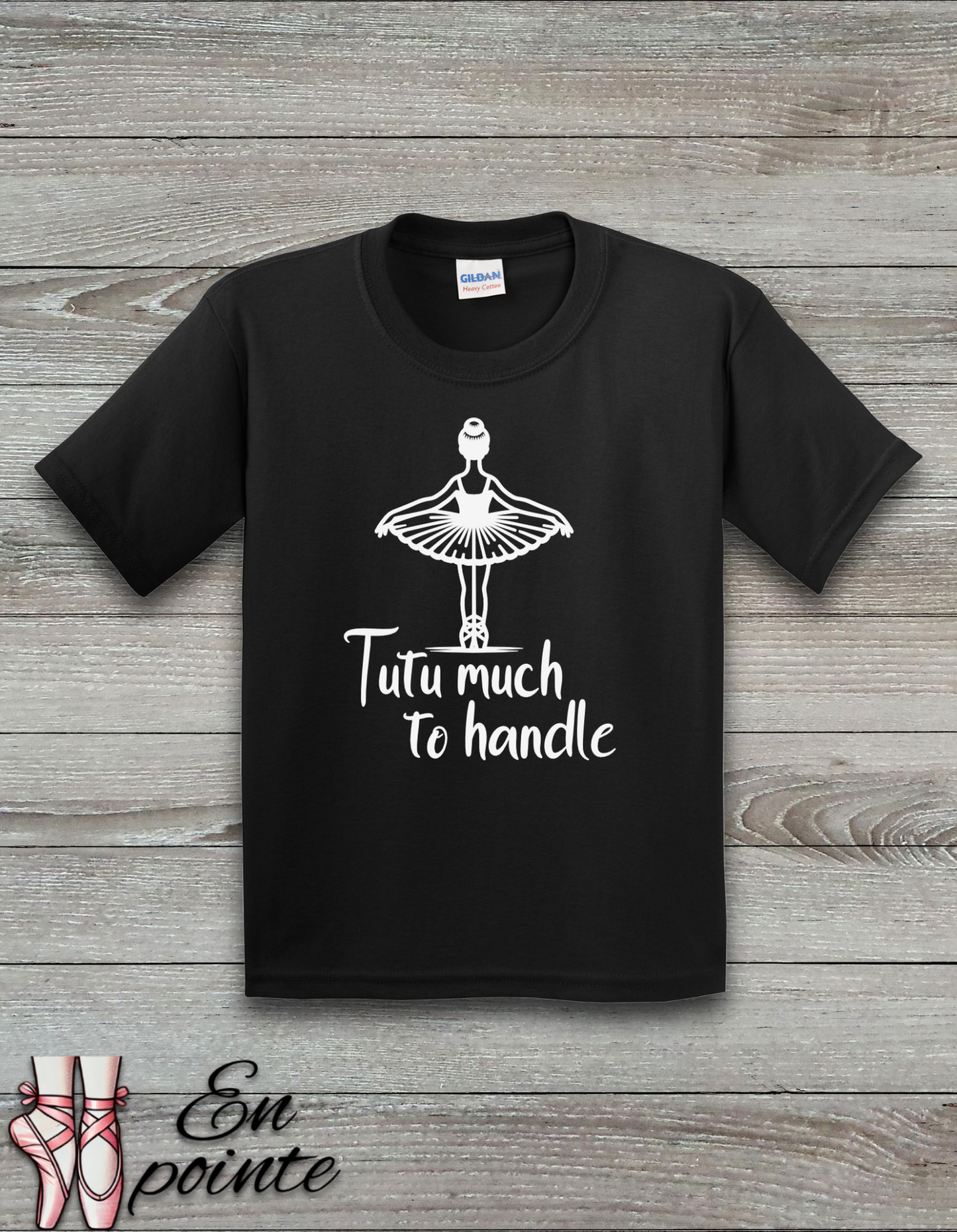 Tutu Much To Handle Kids T-Shirt