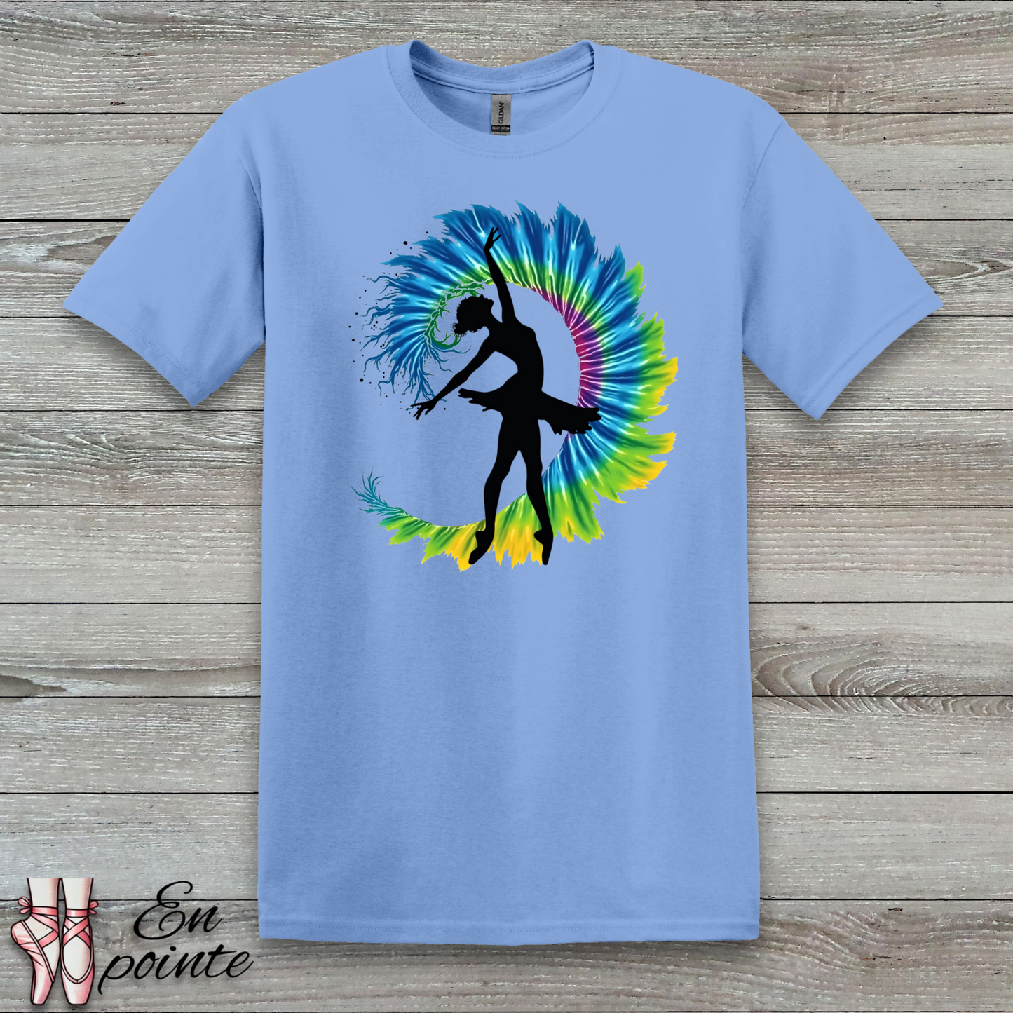 Ballerina Tie Dye Wave T-Shirt