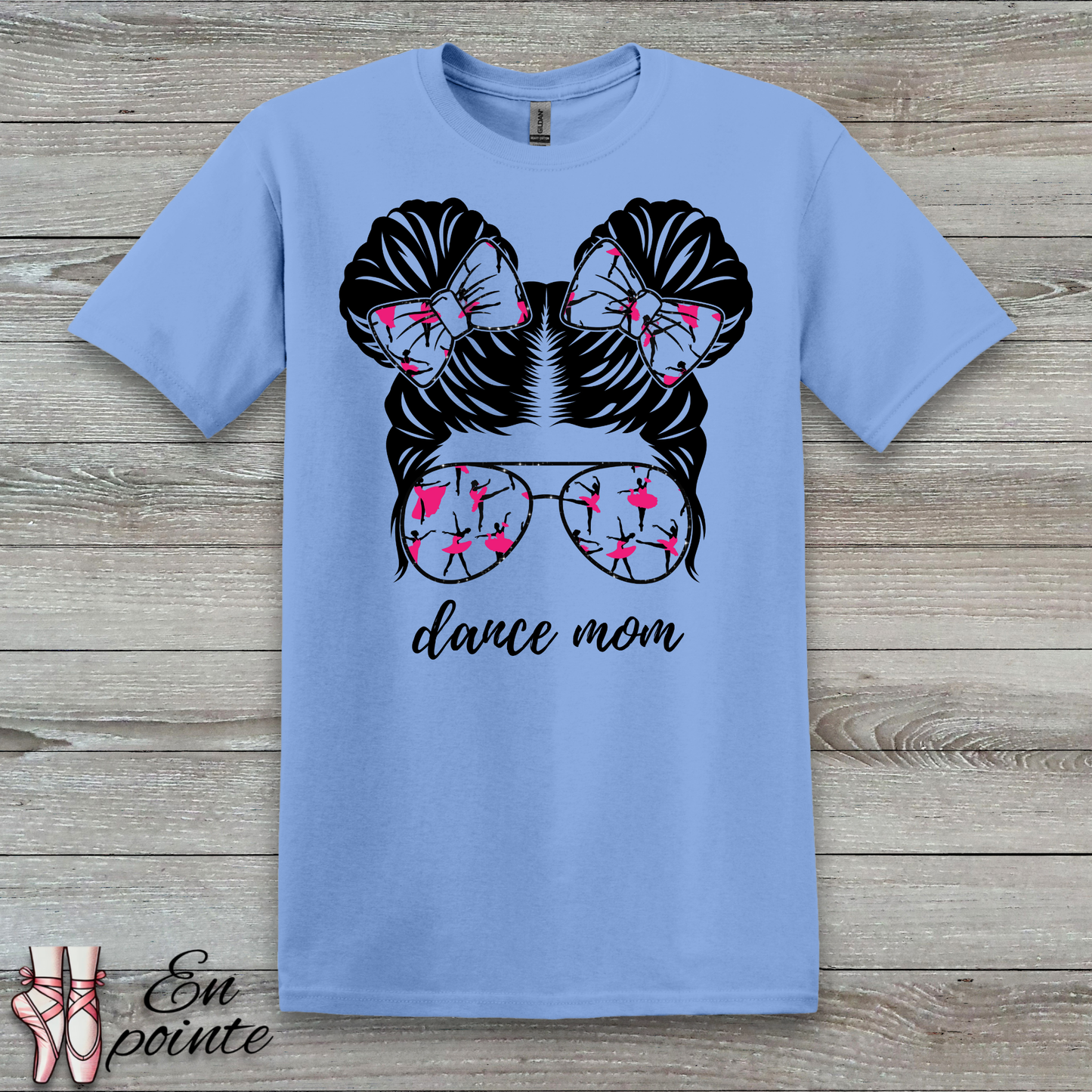 Messy Bun Dance Mom T-Shirt