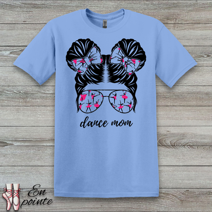 Messy Bun Dance Mom T-Shirt