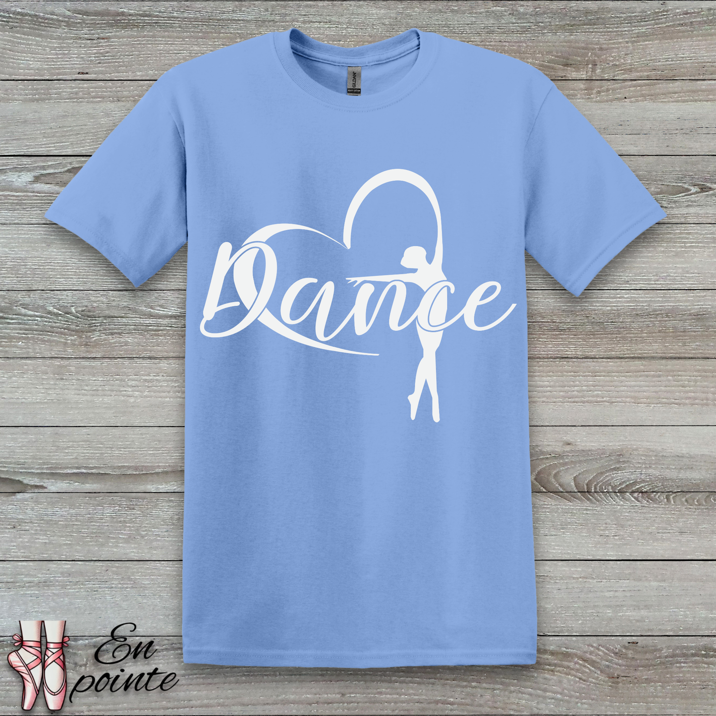 Ballerina w/ Ribbon Heart T-Shirt