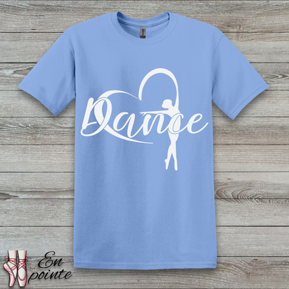 Ballerina w/ Ribbon Heart T-Shirt