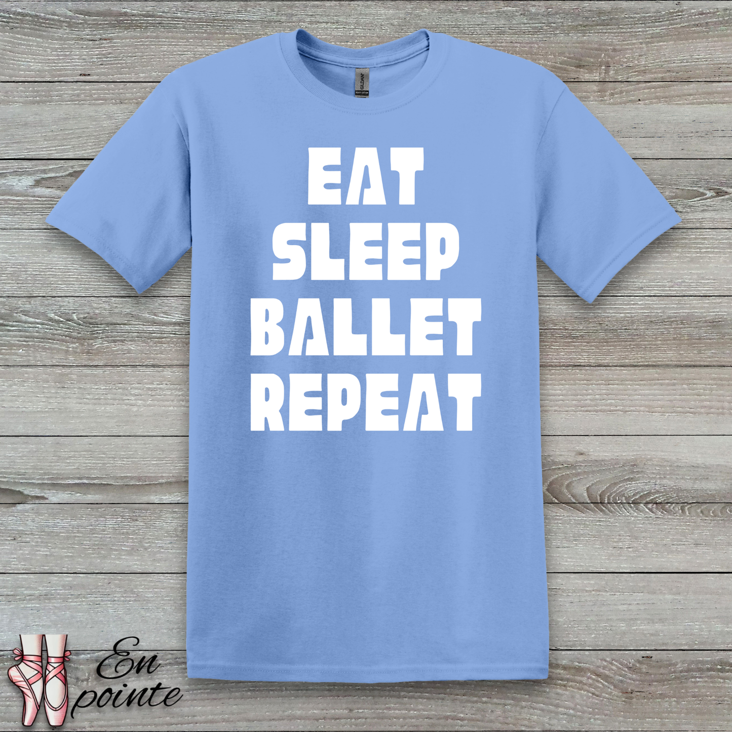 Eat Sleep Ballet Repeat Women Adult T-Shirt