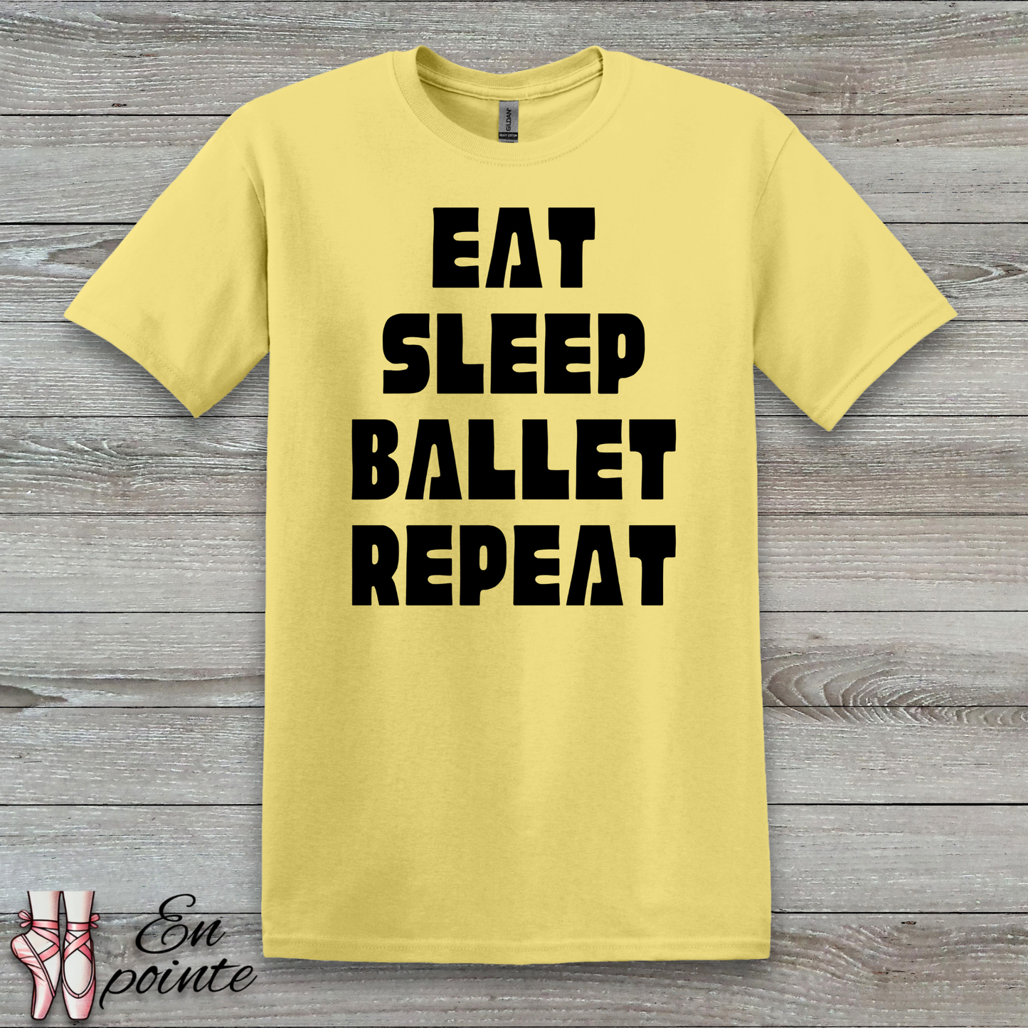 Eat Sleep Ballet Repeat Women Adult T-Shirt
