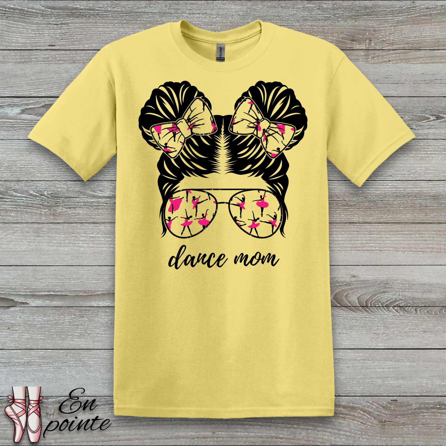 Messy Bun Dance Mom T-Shirt