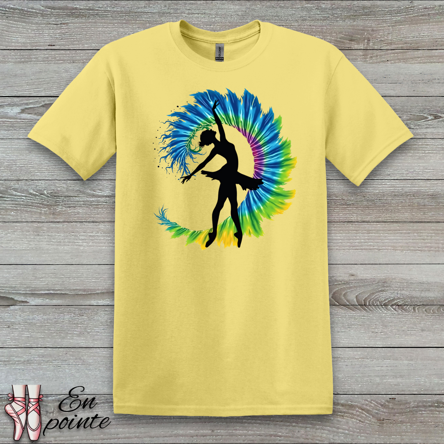 Ballerina Tie Dye Wave T-Shirt