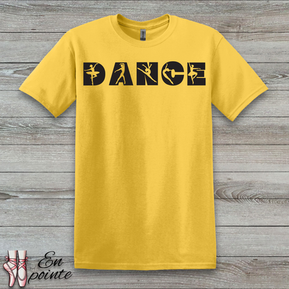 Dance Font T-Shirt