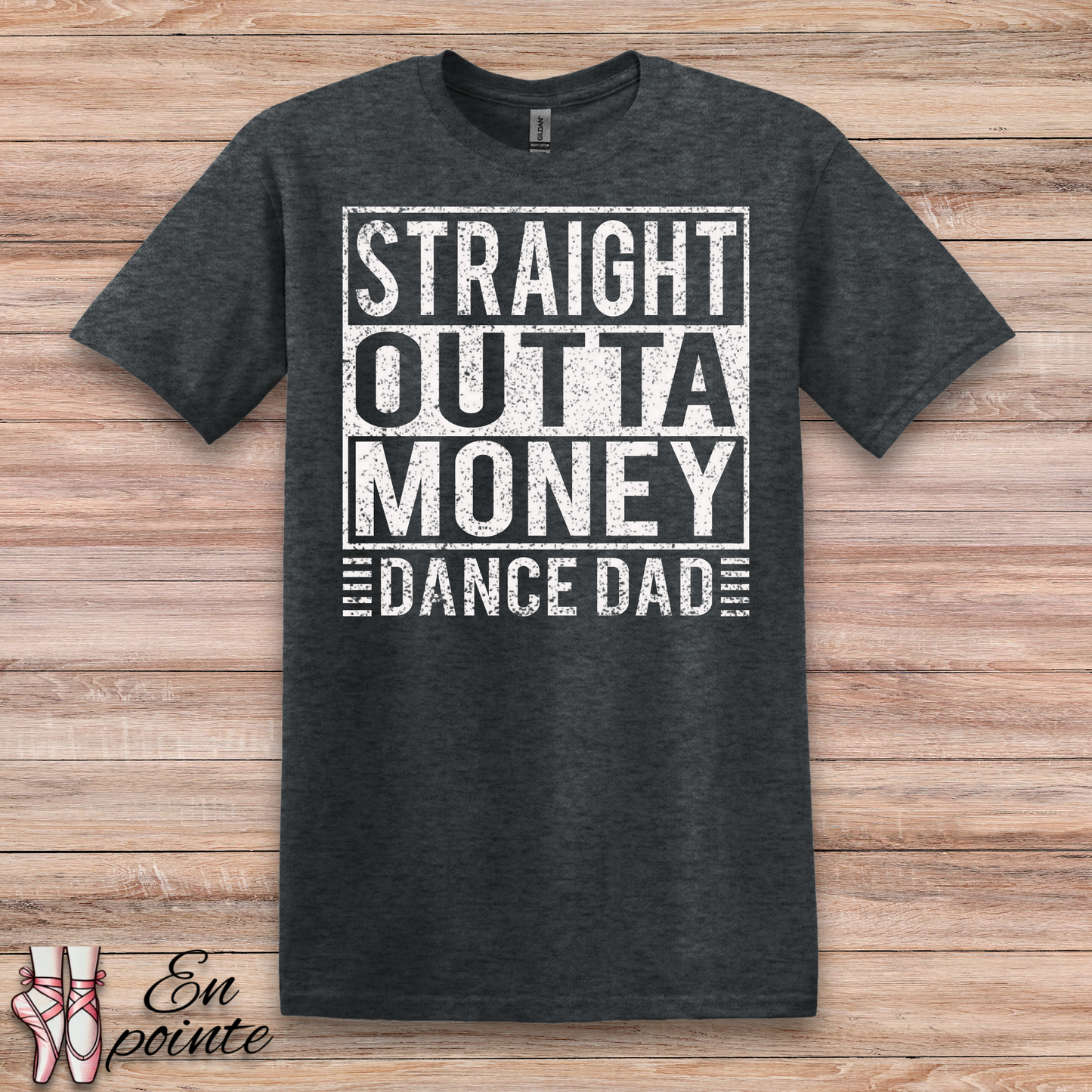 Straight Outta Money Dance Dad T-Shirt