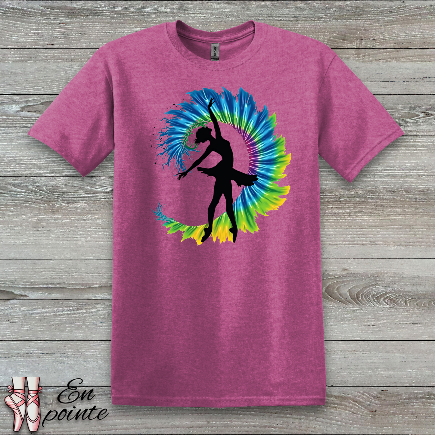 Ballerina Tie Dye Wave T-Shirt