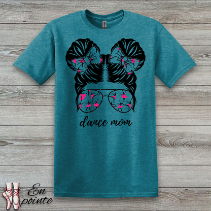 Messy Bun Dance Mom T-Shirt
