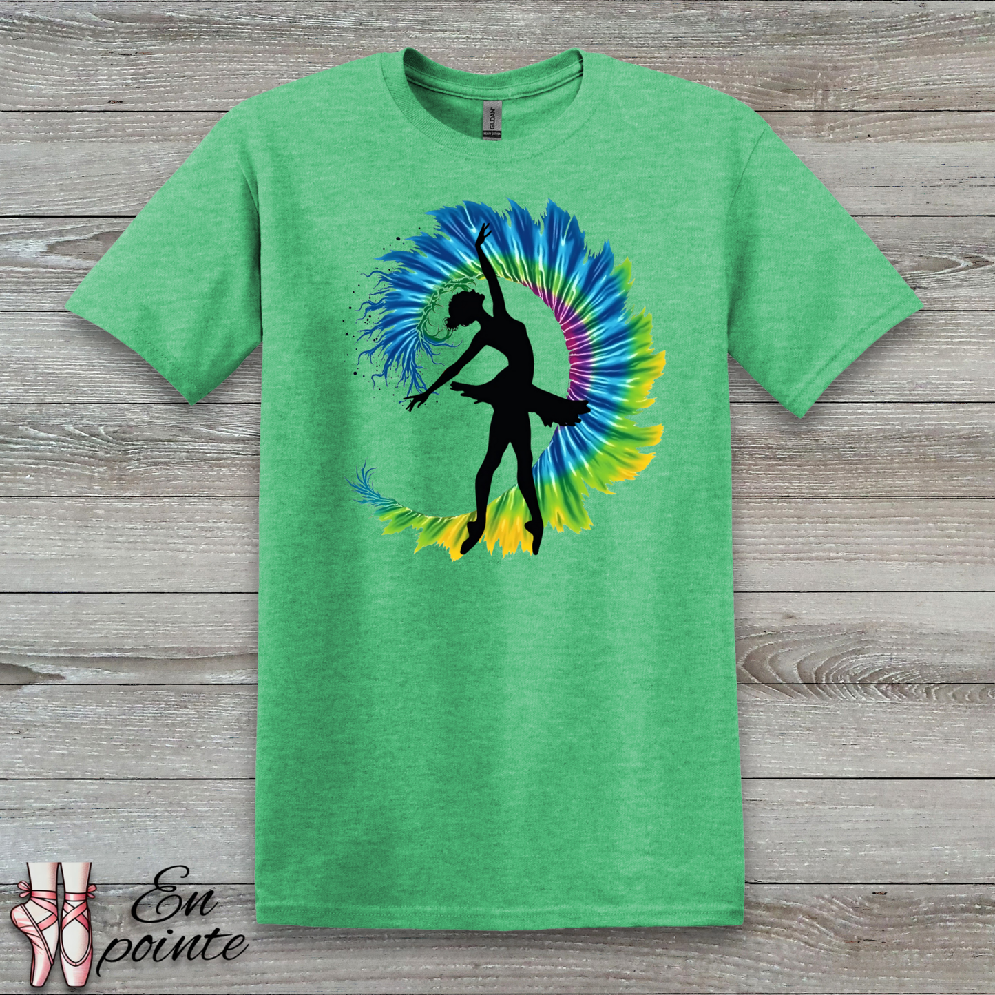 Ballerina Tie Dye Wave T-Shirt