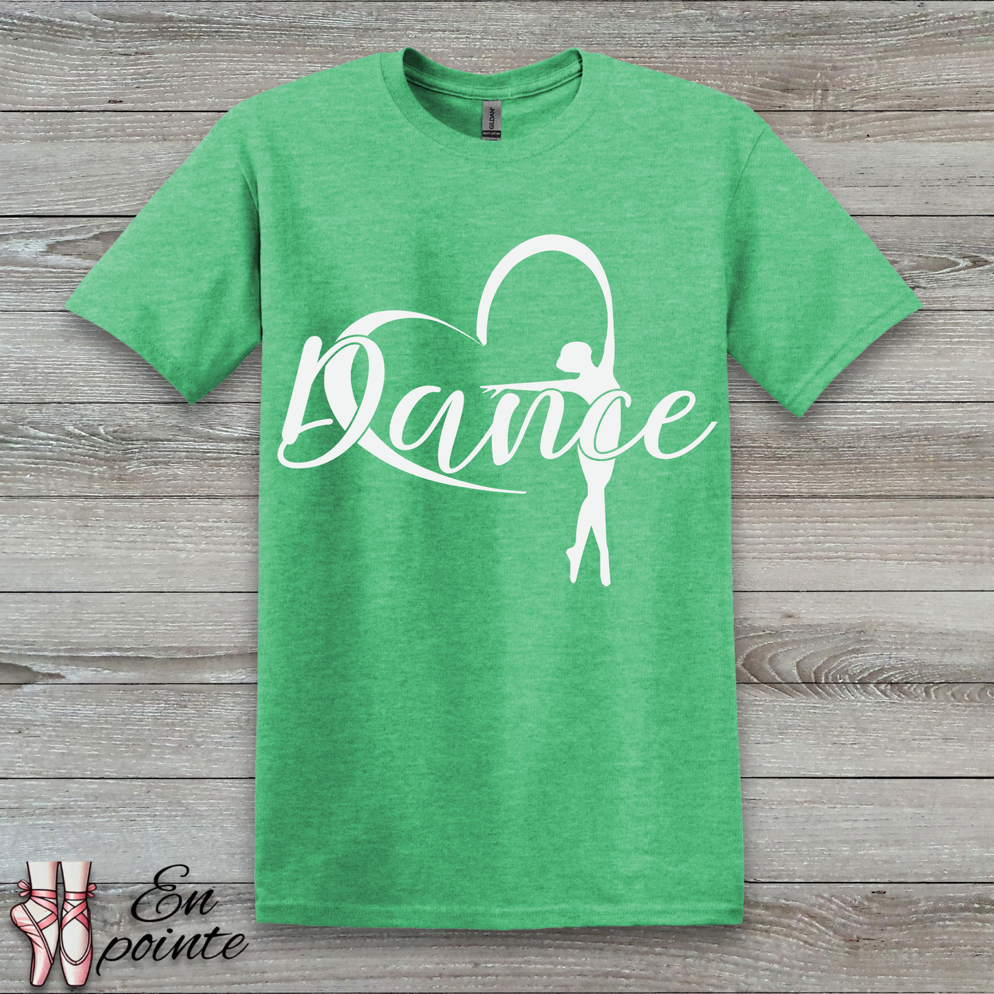 Ballerina w/ Ribbon Heart T-Shirt
