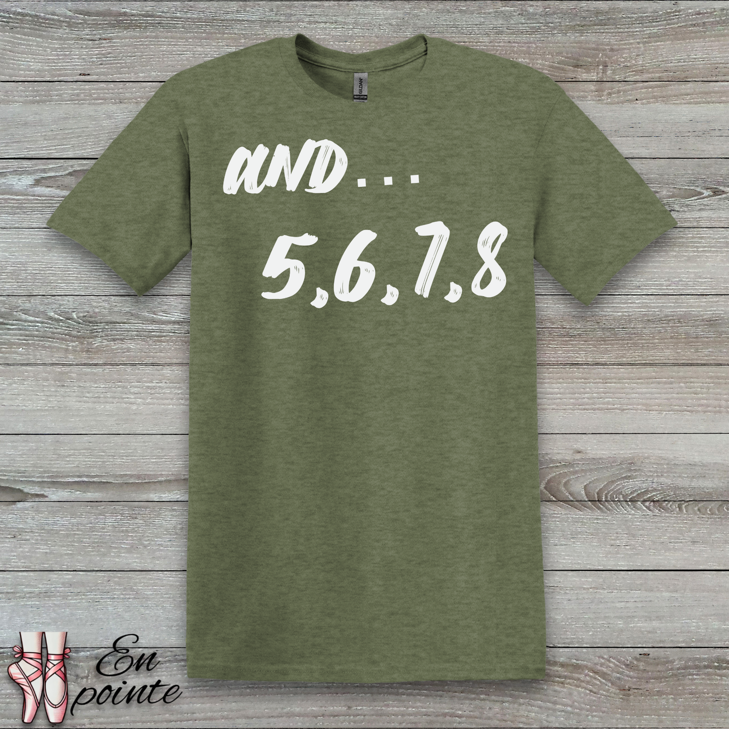 And 5, 6, 7, 8- Dance Count T-Shirt