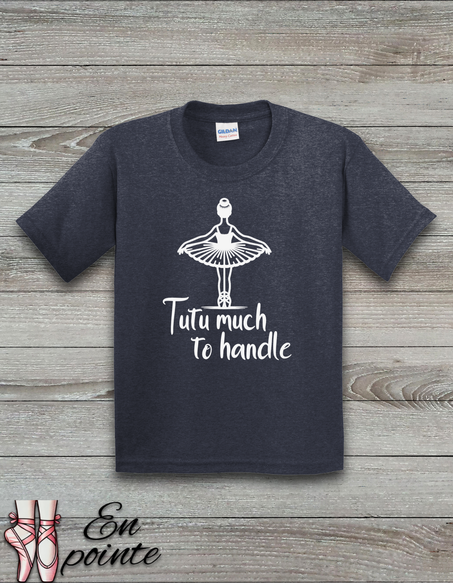 Tutu Much To Handle Kids T-Shirt